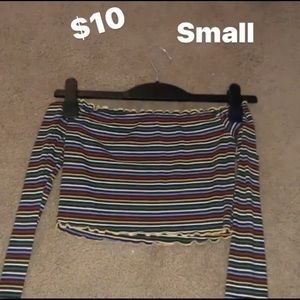 Long Sleeve Crop Top